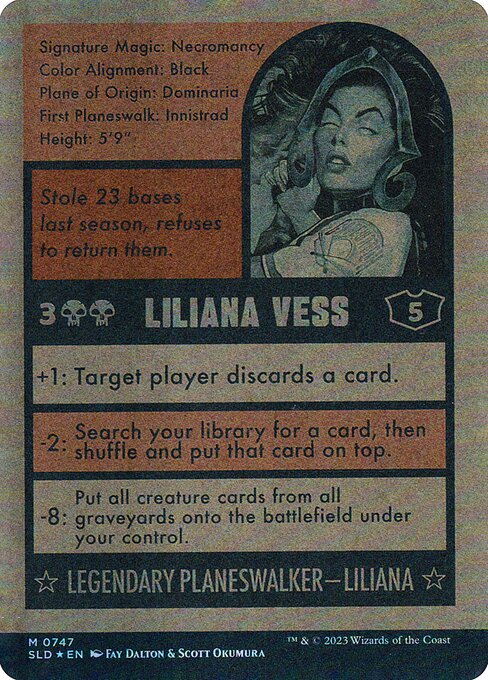 Liliana Vess // Liliana Vess (back face)