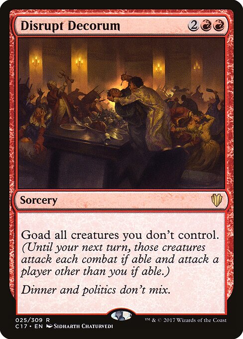 Disrupt Decorum