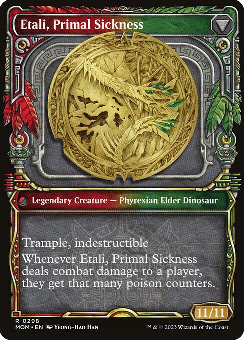 Etali, Primal Conqueror // Etali, Primal Sickness (back face)