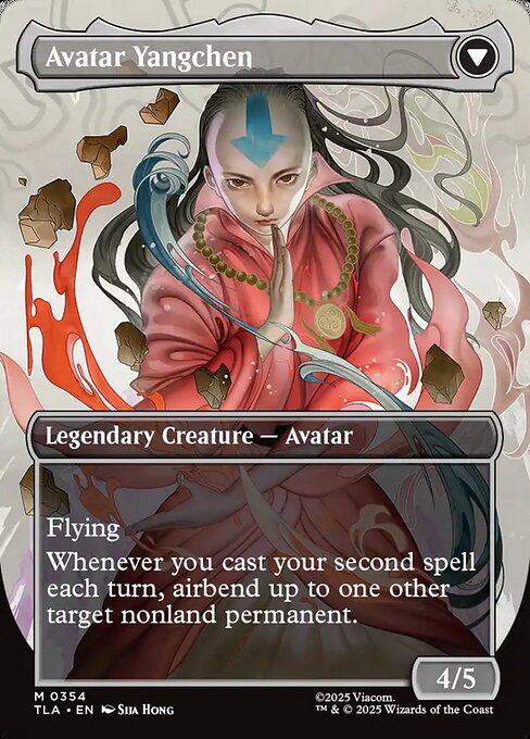 The Legend of Yangchen // Avatar Yangchen (back face)