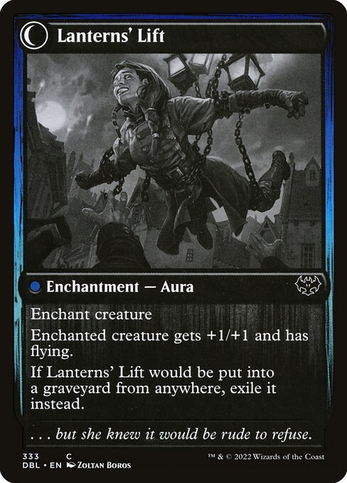 Lantern Bearer // Lanterns' Lift (back face)