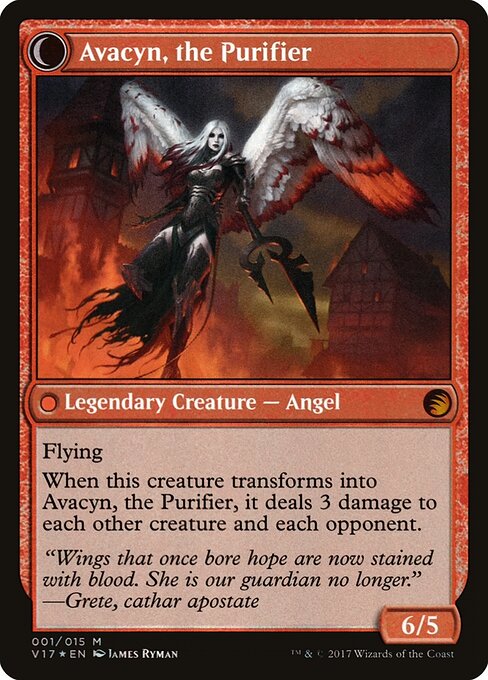 Archangel Avacyn // Avacyn, the Purifier (back face)
