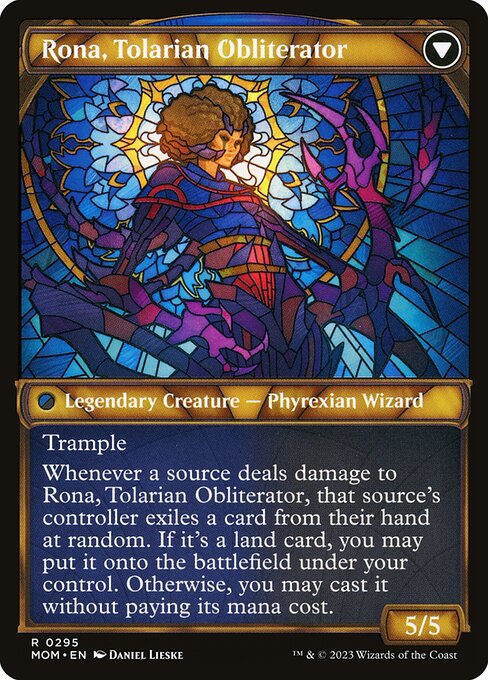 Rona, Herald of Invasion // Rona, Tolarian Obliterator (back face)