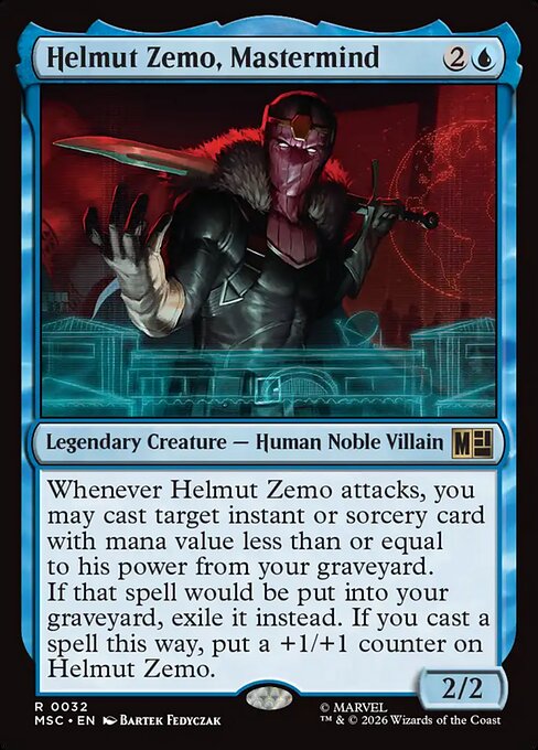 Helmut Zemo, Mastermind