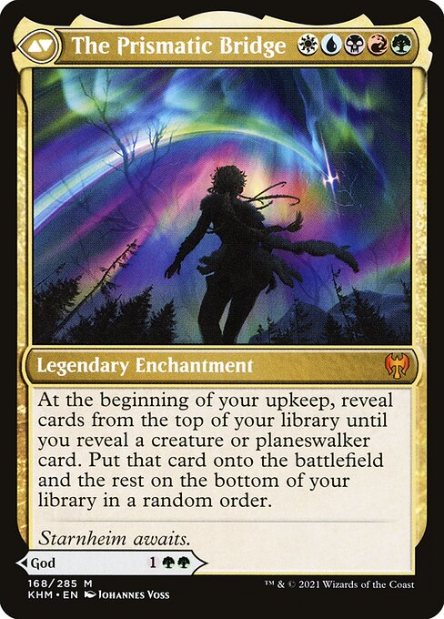 Esika, God of the Tree // The Prismatic Bridge (back face)