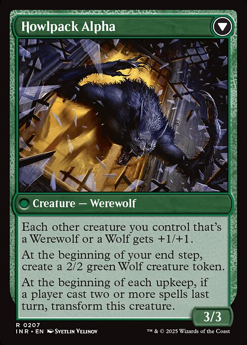 Mayor of Avabruck // Howlpack Alpha (back face)
