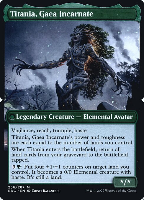Argoth, Sanctum of Nature // Titania, Gaea Incarnate (back face)