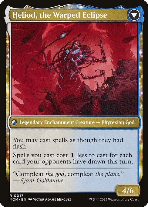 Heliod, the Radiant Dawn // Heliod, the Warped Eclipse (back face)