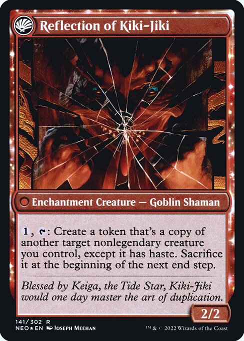 Fable of the Mirror-Breaker // Reflection of Kiki-Jiki (back face)