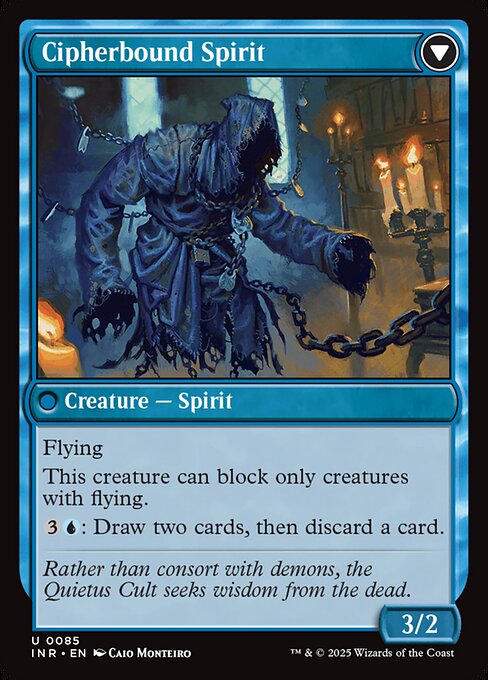 Soulcipher Board // Cipherbound Spirit (back face)