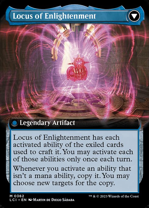 The Enigma Jewel // Locus of Enlightenment (back face)
