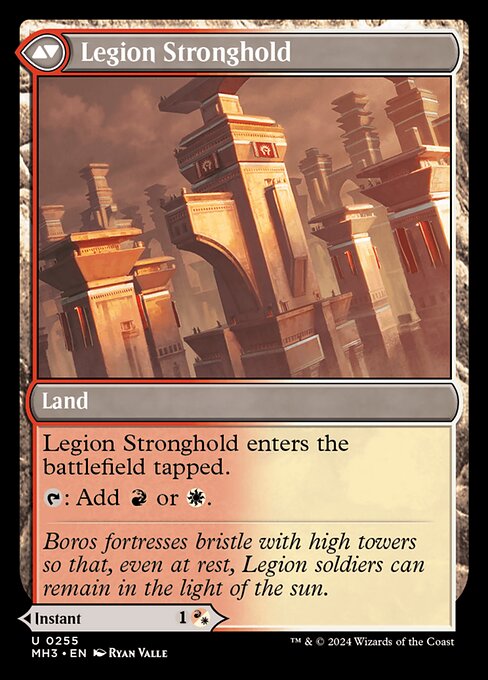 Legion Leadership // Legion Stronghold (back face)