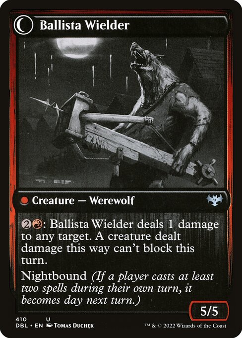 Ballista Watcher // Ballista Wielder (back face)