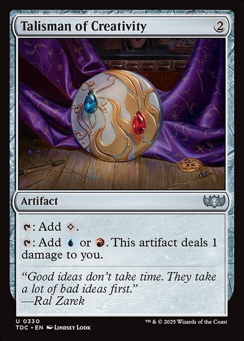 Talisman of Creativity