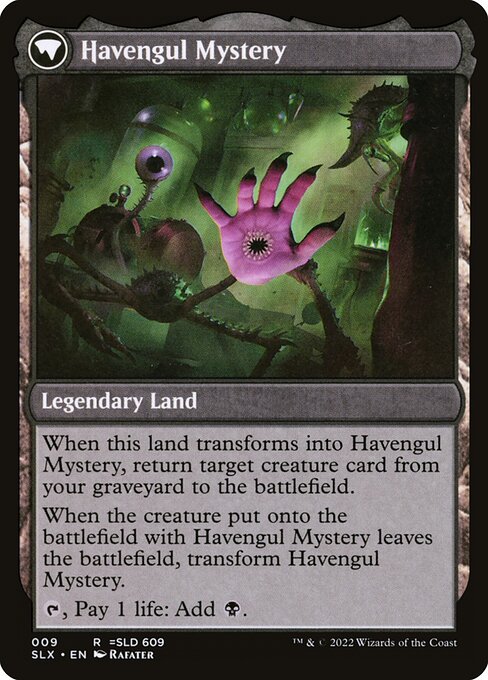Havengul Laboratory // Havengul Mystery (back face)