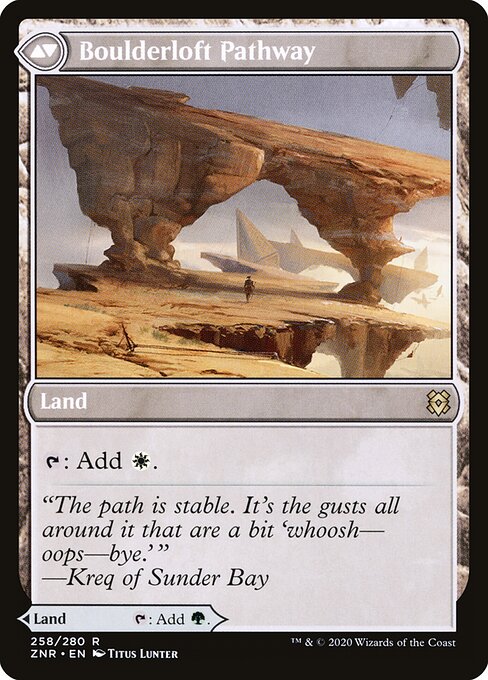 Branchloft Pathway // Boulderloft Pathway (back face)