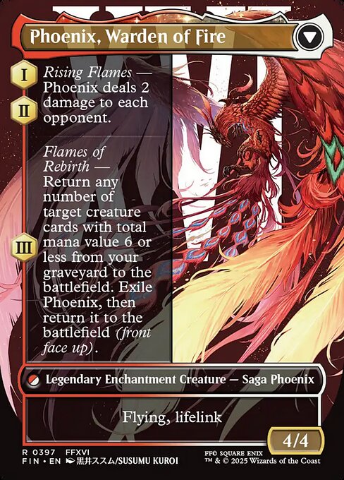 Joshua, Phoenix's Dominant // Phoenix, Warden of Fire (back face)