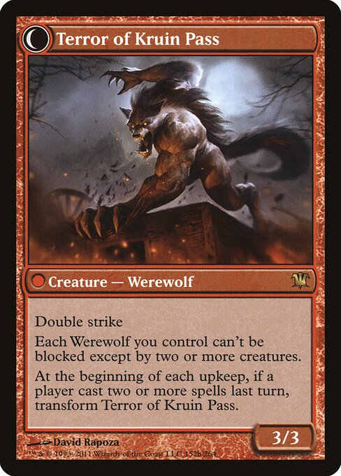 Kruin Outlaw // Terror of Kruin Pass (back face)