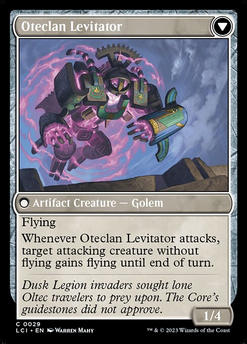 Oteclan Landmark // Oteclan Levitator (back face)