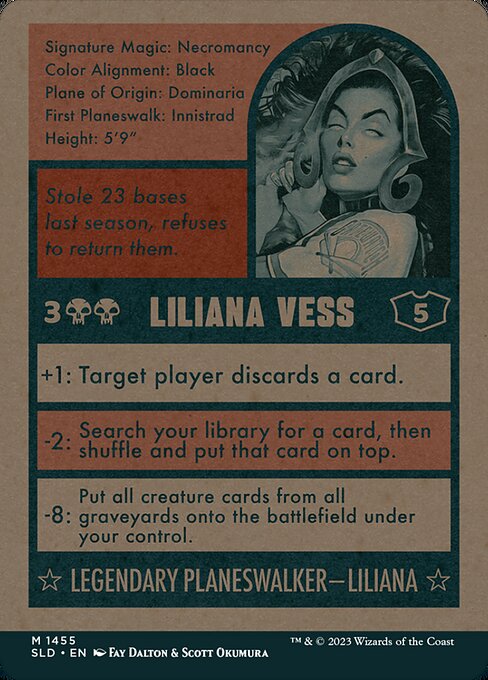 Liliana Vess // Liliana Vess (back face)