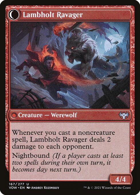 Lambholt Raconteur // Lambholt Ravager (back face)