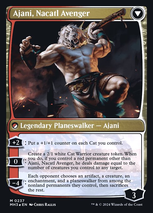 Ajani, Nacatl Pariah // Ajani, Nacatl Avenger (back face)