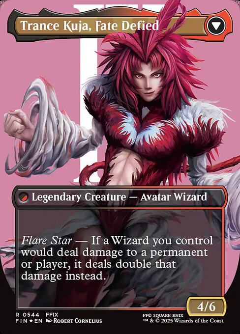 Kuja, Genome Sorcerer // Trance Kuja, Fate Defied (back face)