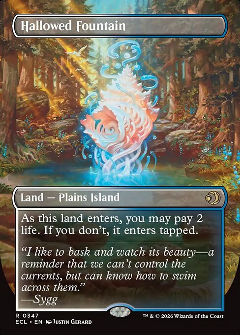 Hallowed Fountain // Hallowed Fountain (back face)