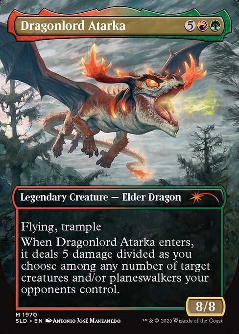Dragonlord Atarka // Dragonlord Atarka (back face)