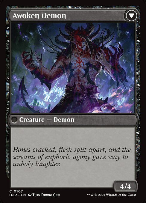 Ecstatic Awakener // Awoken Demon (back face)