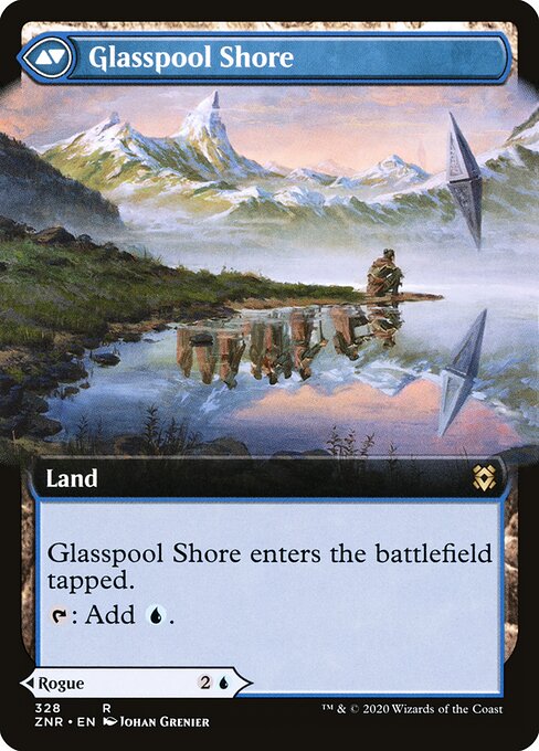 Glasspool Mimic // Glasspool Shore (back face)