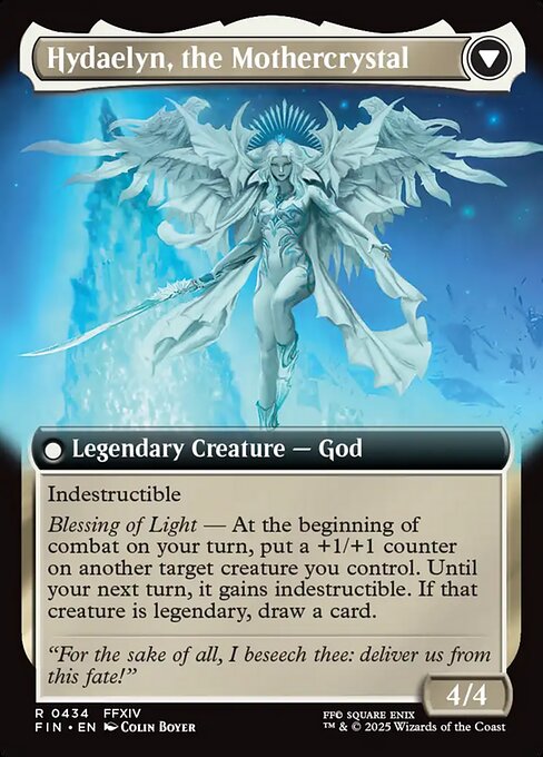 Venat, Heart of Hydaelyn // Hydaelyn, the Mothercrystal (back face)