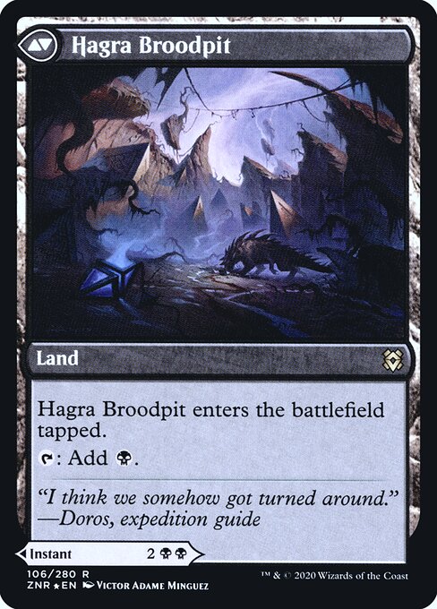 Hagra Mauling // Hagra Broodpit (back face)