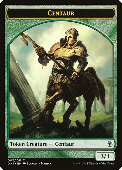Elemental // Centaur (back face)
