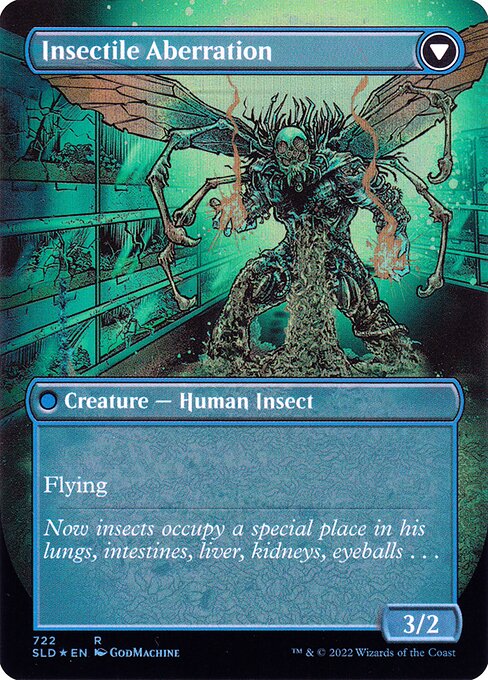 Delver of Secrets // Insectile Aberration (back face)