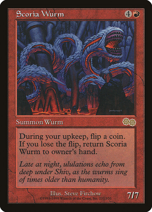 Scoria Wurm