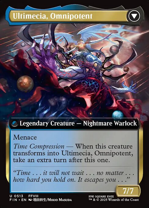 Ultimecia, Time Sorceress // Ultimecia, Omnipotent (back face)
