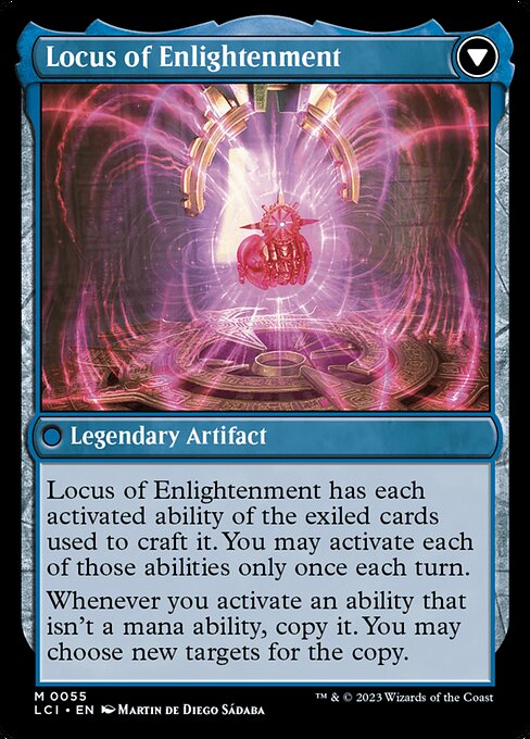 The Enigma Jewel // Locus of Enlightenment (back face)