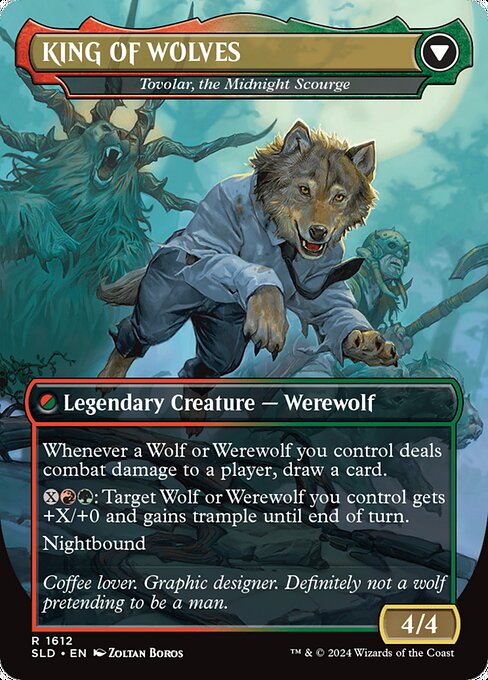 Tovolar, Dire Overlord // Tovolar, the Midnight Scourge (back face)