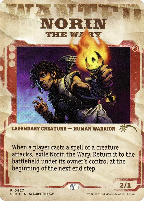 Norin the Wary // Norin the Wary (back face)