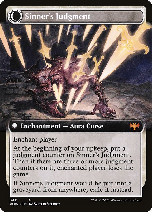 Faithbound Judge // Sinner's Judgment (back face)
