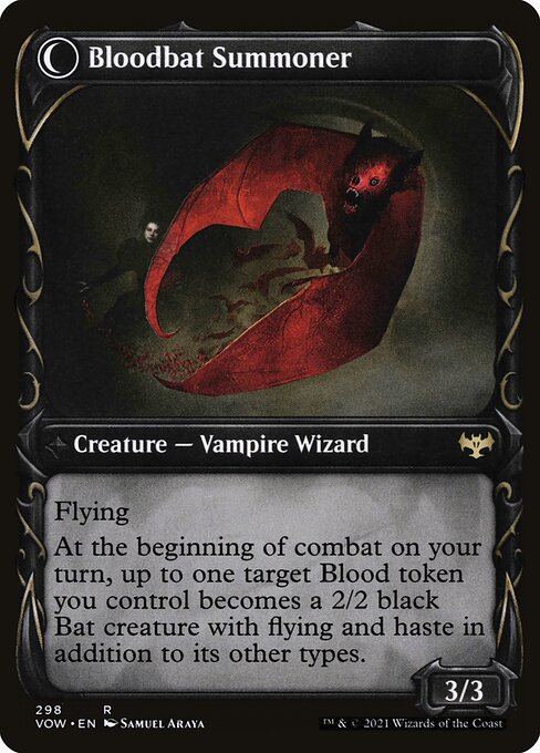 Voldaren Bloodcaster // Bloodbat Summoner (back face)