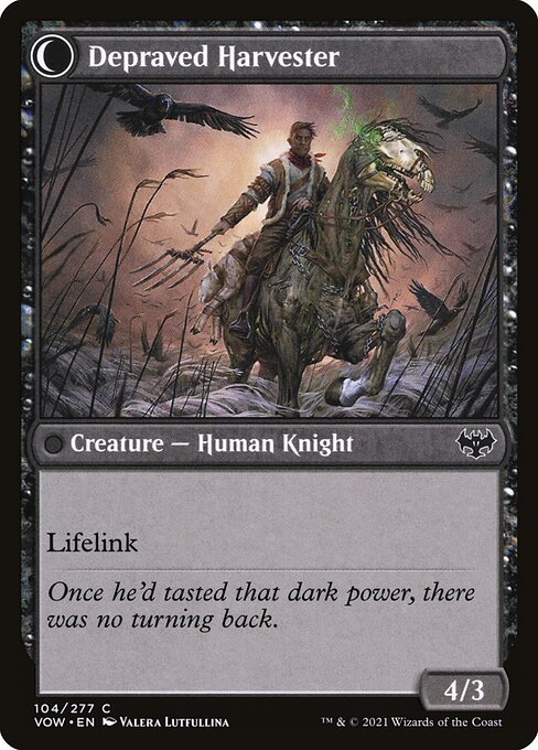 Desperate Farmer // Depraved Harvester (back face)