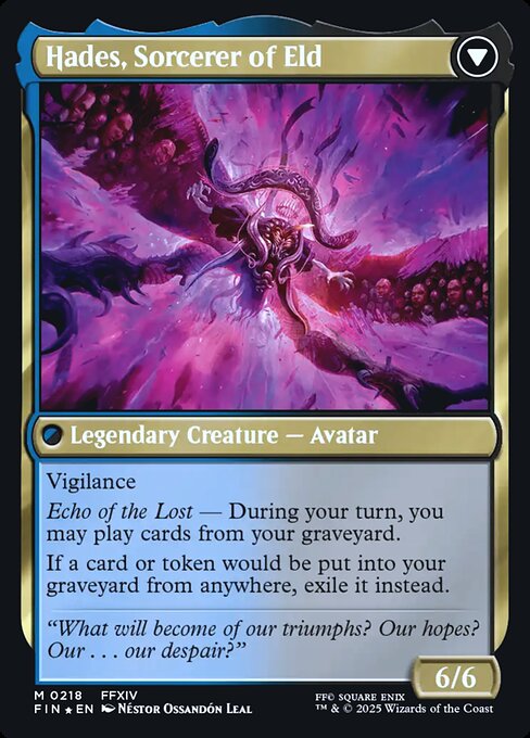 Emet-Selch, Unsundered // Hades, Sorcerer of Eld (back face)