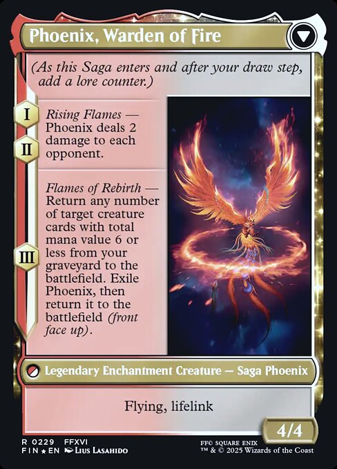 Joshua, Phoenix's Dominant // Phoenix, Warden of Fire (back face)