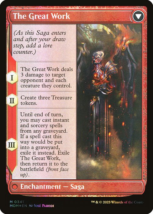Urabrask // The Great Work (back face)
