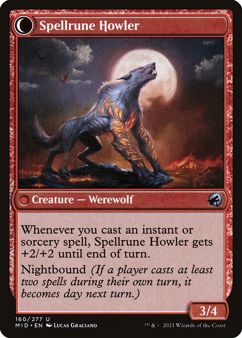 Spellrune Painter // Spellrune Howler (back face)