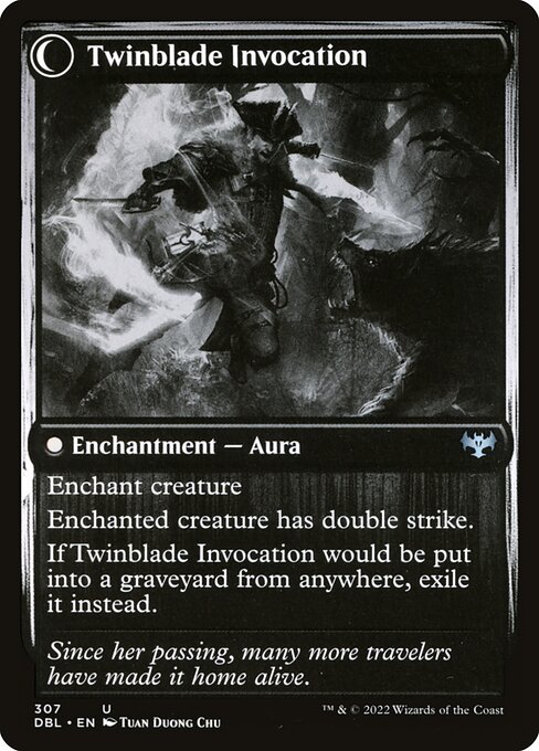 Twinblade Geist // Twinblade Invocation (back face)
