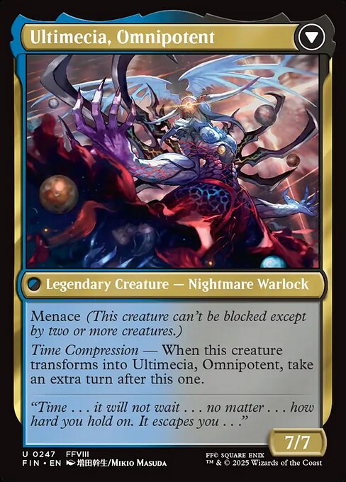 Ultimecia, Time Sorceress // Ultimecia, Omnipotent (back face)