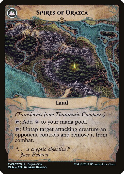 Thaumatic Compass // Spires of Orazca (back face)